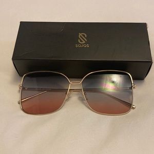 SOJOS Large Square Oversized Sunglasses for Women